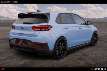  Heckstoßstangen Splitter für Hyundai I30 N Hatchback Mk3 Facelift