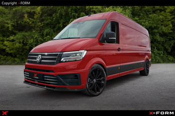 Frontlippe Frontansatz für Volkswagen Crafter II / MAN TGE Frontspoiler Lippe