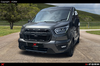 Frontlippe Frontansatz für Ford Transit Mk8 Facelift Frontspoiler Lippe V2