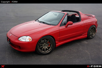 Für Honda CRX Del Sol Seitenschweller