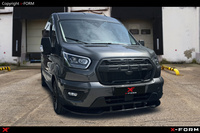 Frontlippe Frontansatz für Ford Transit Mk8 Facelift Frontspoiler Lippe