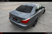 Für BMW E60 seria 5 Heckscheiben Jalousie,Windows Louver, ABS