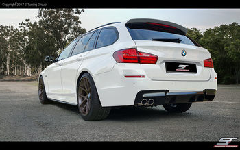 Rear bumper splitt for BMW F10-F11/ 5 M-Pack