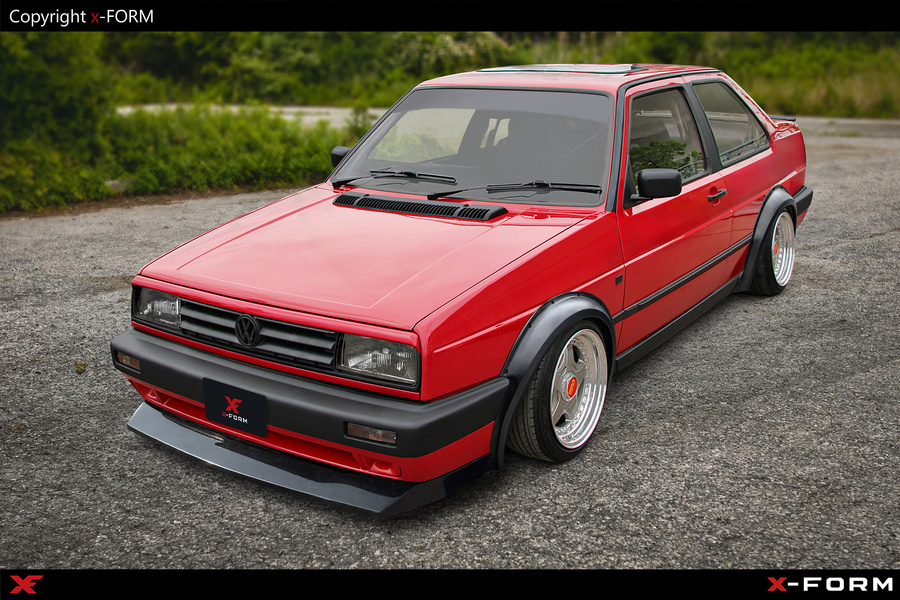 Komplet poszerzeń nadkoli do Volkswagen Golf II / Jetta II