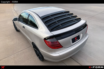 Für Mercedes-Benz klasse C SportCoupé Heckscheiben Jalousie,Windows Louver