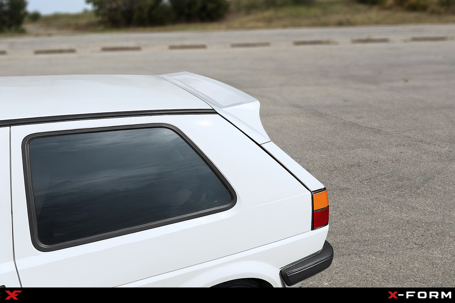 Heckspoiler Spoiler aus ABS plastik passend für VW Golf 2, Rear Spoiler