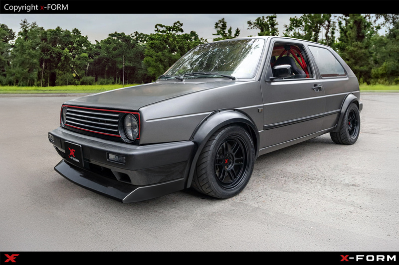 Komplet poszerzeń nadkoli do Volkswagen Golf II / Jetta II