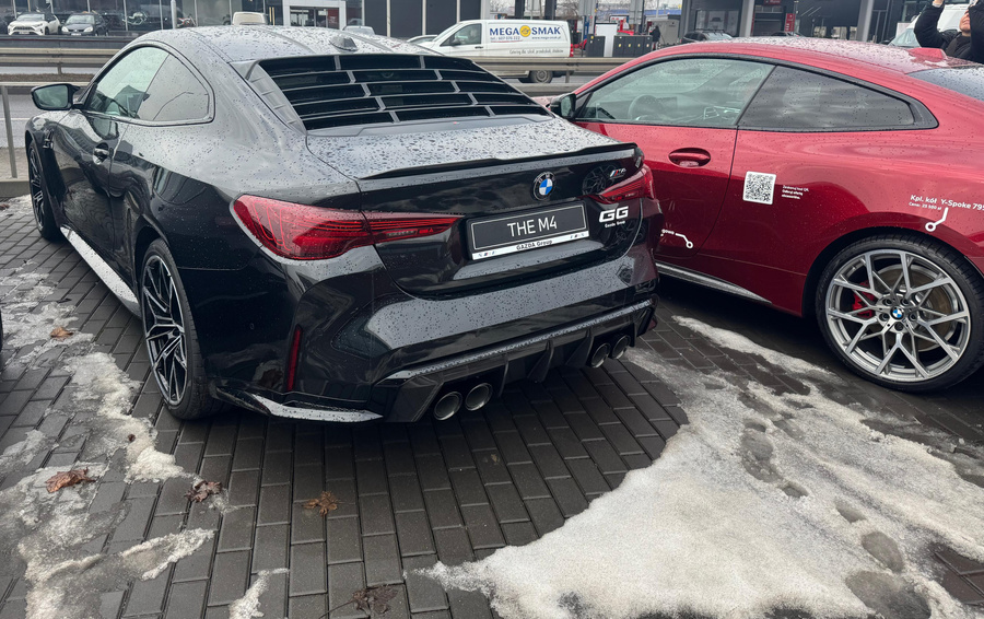 Für BMW 4er (G22/G82) Heckscheiben Jalousie,Windows Louver