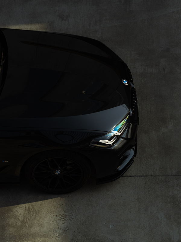 Für BMW G30/G31 M-Paket Facelift Glänzend Schwarz,ABS,Frontansatz, Lippe,Spoiler