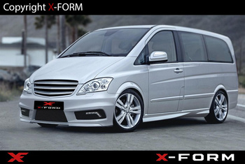Grill Przedni do Mercedes-Benz Vito/Viano W639 Facelift
