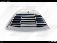 Für BMW G30 , Jalousie Glänzend Schwarz, ABS, Louver, Katzentreppe Spoiler