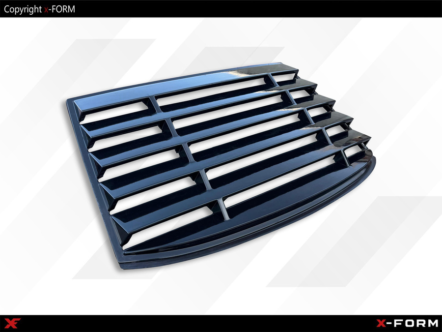 Für BMW E46 Compact Heckscheiben Jalousie,Windows Louver, Teilegutachten ABS