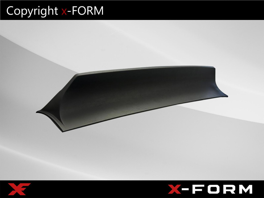 Rear spoiler for Audi TT 8n, rear spoiler, trunk spoiler, DUCKTAIL ABS Black