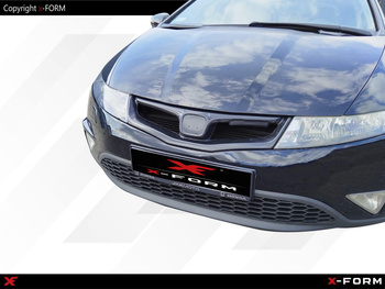Grill Przedni do HONDA CIVIC Mk8 FN,FN2,FK 06-11