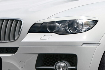 Eyebrows, lamp covers made for BMW X6 E71
