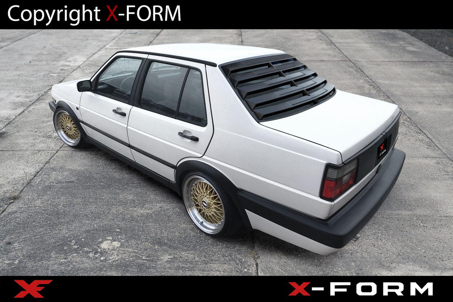 Für Volkswagen Jetta MK2 Heckscheiben Jalousie,Windows Louver