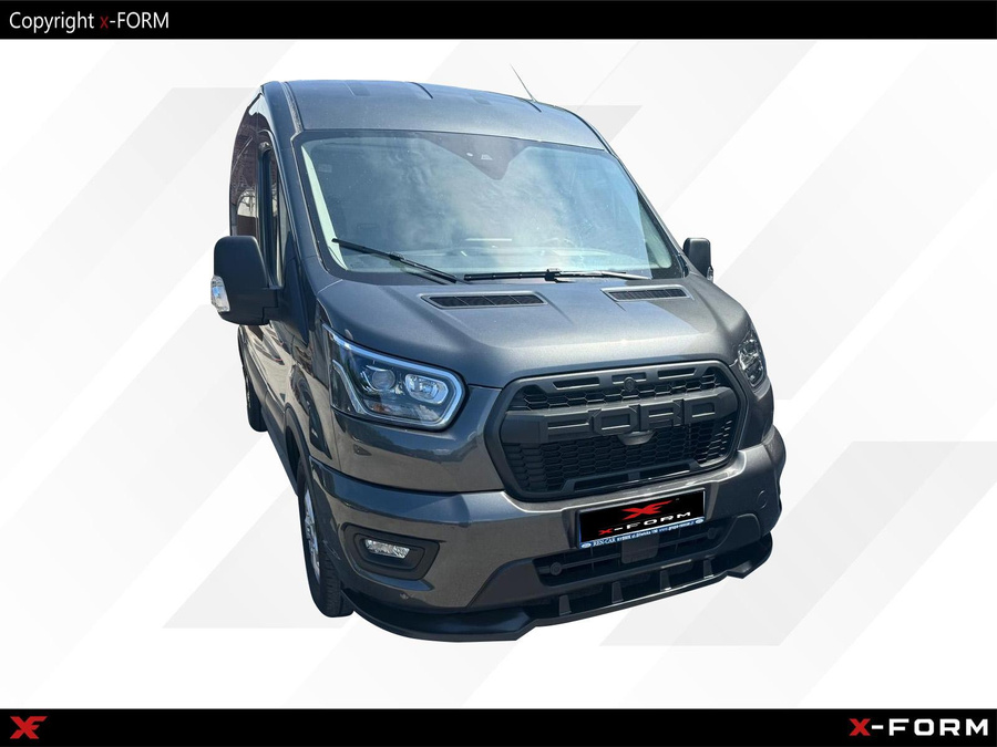 Frontlippe Frontansatz für Ford Transit Mk8 Facelift Frontspoiler Lippe