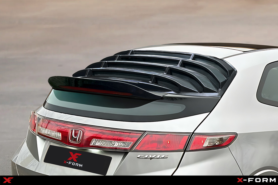 Für Honda Civic MK8 Heckscheiben Jalousie,Windows Louver