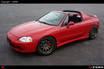 Nakładki na progi do Honda CRX Del Sol