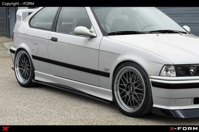 Zestaw Splitterów do BMW E36 Compact / 3 M-Pack