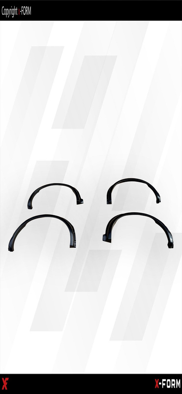 Wheel arch extensions to Volkswagen Golf II / Jetta II