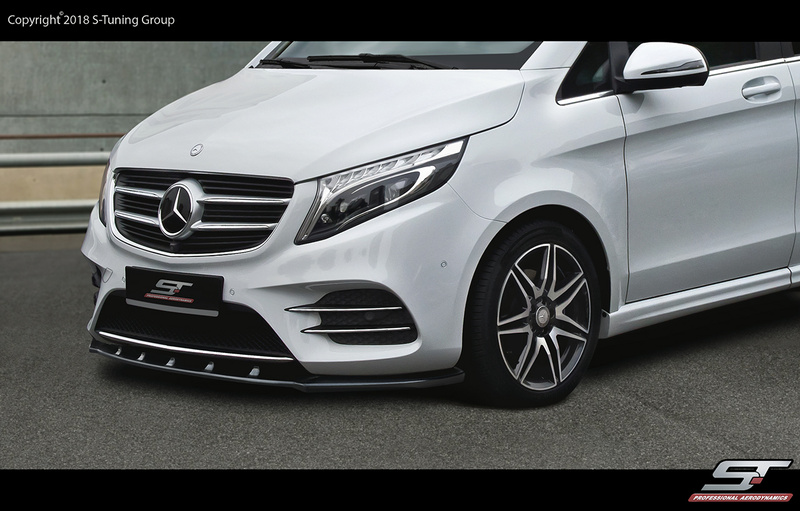 Splitter przedni do Mercedes-Benz V-Class AMG-Line W447