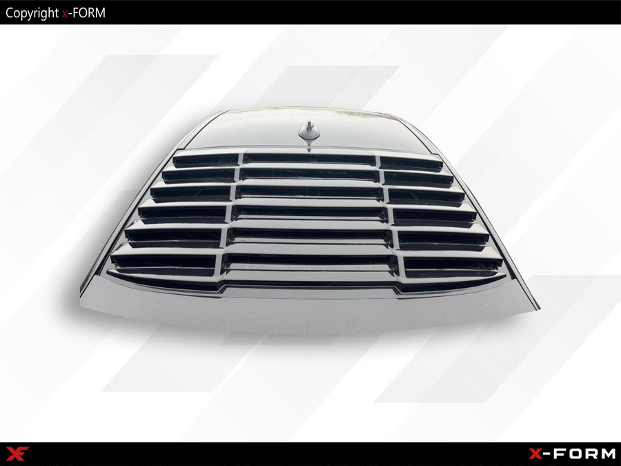 Für BMW G30 , Jalousie Glänzend Schwarz, ABS, Louver, Katzentreppe Spoiler