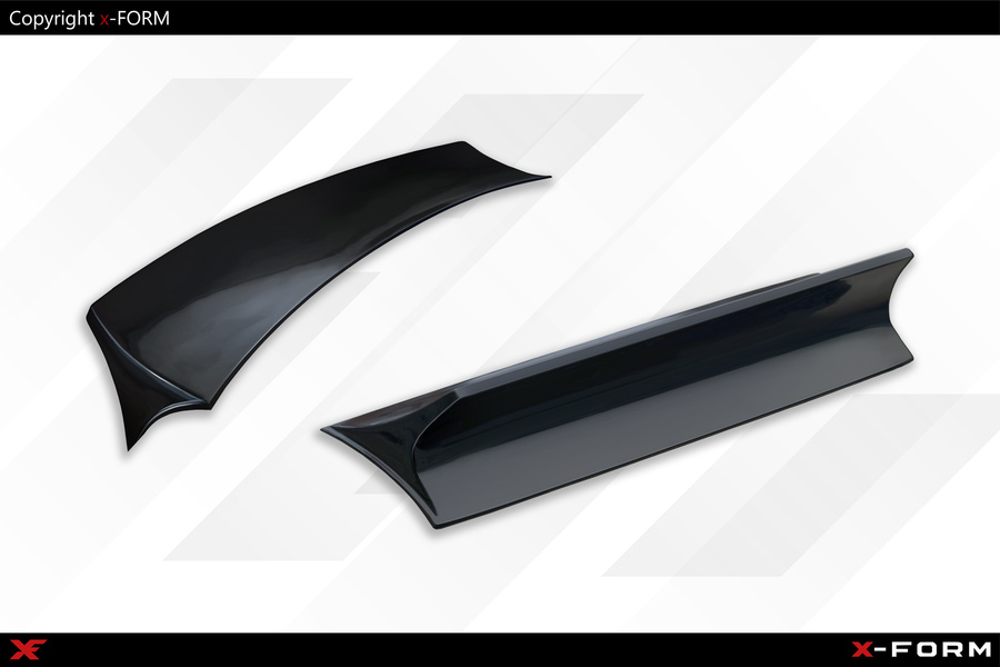 Heckspoiler für Audi TT 8n, Heckspoiler, Kofferraumspoiler, DUCKTAIL ABS Schwarz