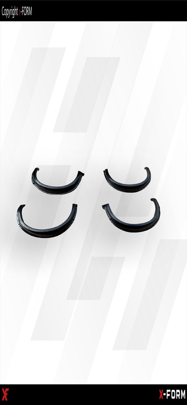 Wheel arch extensions to Volkswagen Golf II / Jetta II