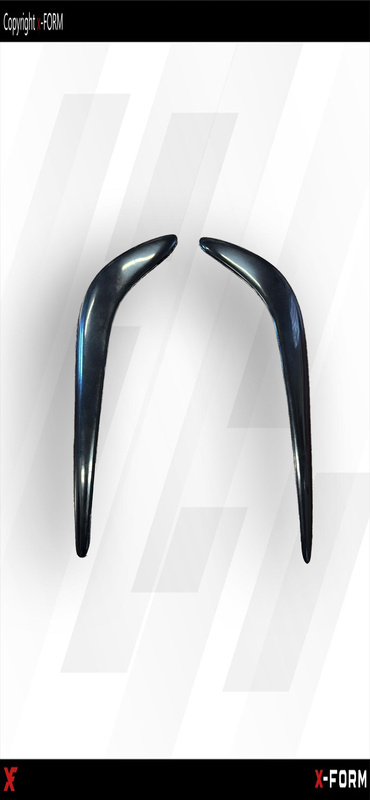 Eyebrows, lamp covers made for BMW E39 5 series 