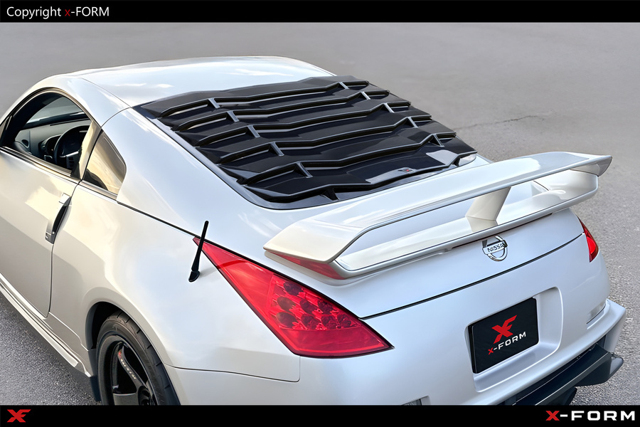 Für Nissan 350Z Heckscheiben Jalousie,Windows Louver