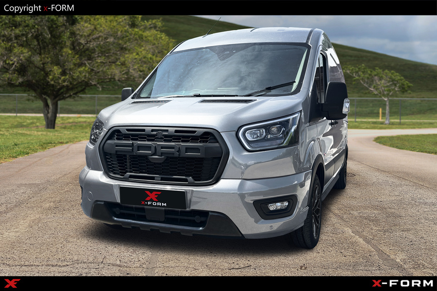 Front splitter for Ford Transit MK8 Facelift V2