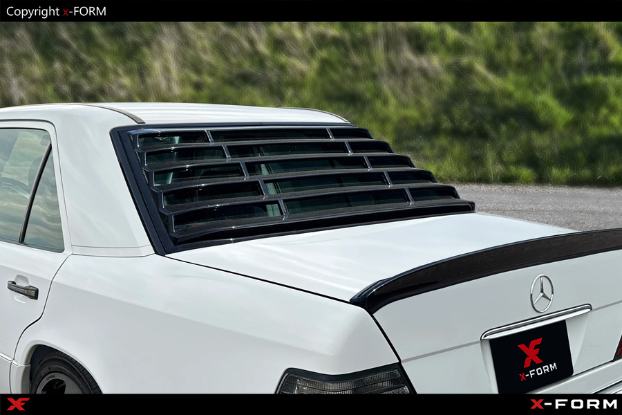 Für Mercedes W124 Limousine / Sedan Heckspoiler